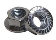 Гайка с фланцем М 6 оц. Дин 6923